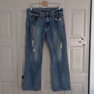 American Eagle Men's jeans distressed size 32/30
